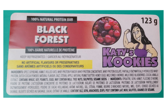 Black Forest - Frozen Meal Replacement Bar - LOCALS ONLY